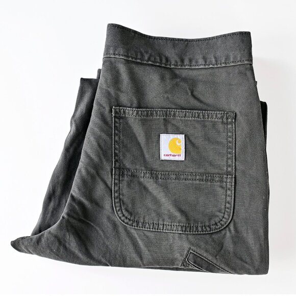 NWOT Men's Carhartt Rugged Flex Relaxed Fit Canvas Work Pant 30x32 - Picture 9 of 9